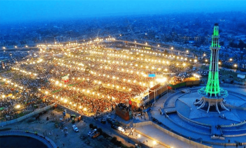 PTI gets conditional permission for Minar-e-Pakistan rally