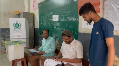 Polling begins for by-elections in Karachi&rsquo;s 11 UCs