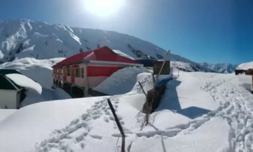 Work begins to open up road leading to Saiful Muluk lake