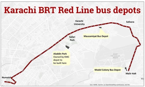 Red Line BRT: TransKarachi solves bus depot problem