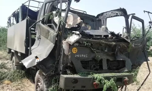 Motorcycle bomb targets security forces convoy in DI Khan, several injured