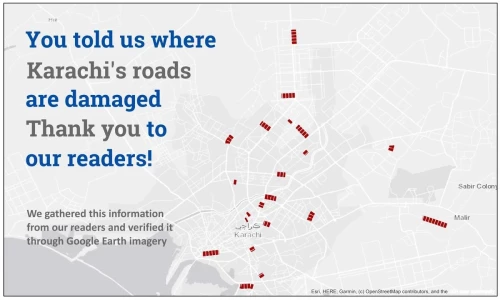 Poll: Tell us if your road has been repaired, Karachi