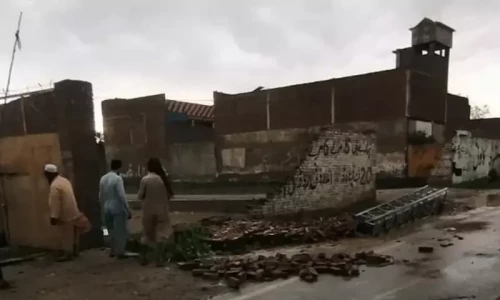 Children among 25 killed as torrential rain wreaks havoc in KP&rsquo;s Bannu, Karak, Lakki Marwat