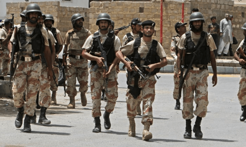 Hizbul Ahrar members arrested for extortion in Karachi