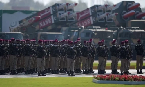 Pakistan army improves rankings in global military strength index
