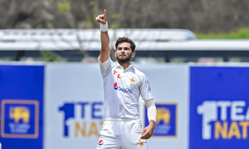 Shaheen Afridi loudly announces his return to Test cricket