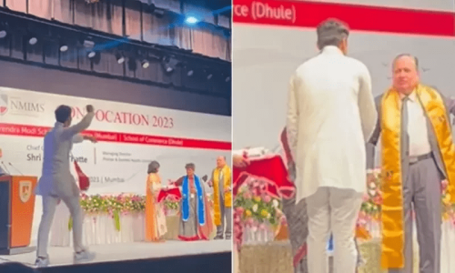 Teacher warns Indian student against dancing at convocation