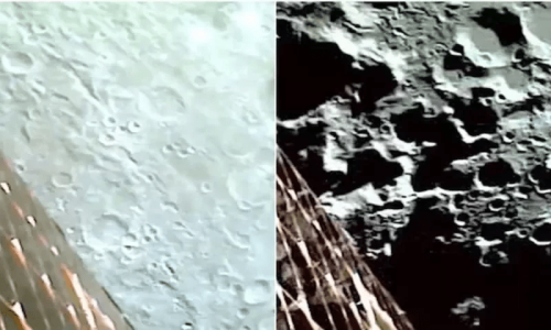 First video of moon taken by Indian space mission released