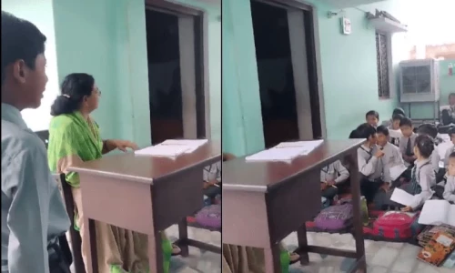 Video goes viral after Indian teacher encourages students to beat Muslim classmate