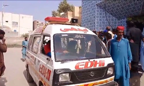 Nine killed, three wounded in rocket launcher explosion in Kandhkot