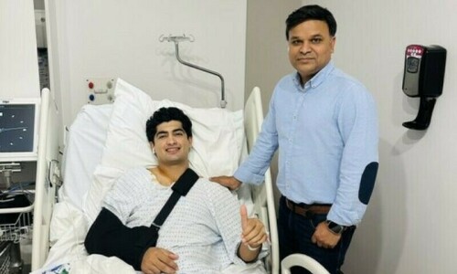 Star bowler Naseem Shah undergoes shoulder surgery