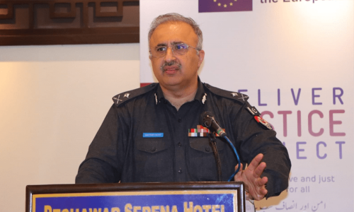 KP police chief says Afghan nationals involved in extortion