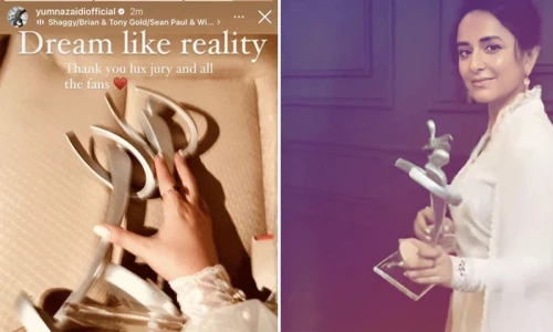 Yumna Zaidi walked away with the Best TV Female Actor at LSA