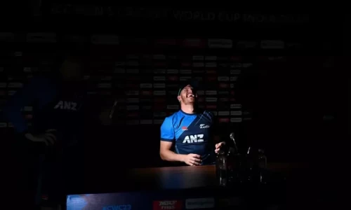 World Cup 2023: Glenn Phillips attends press conference in the dark