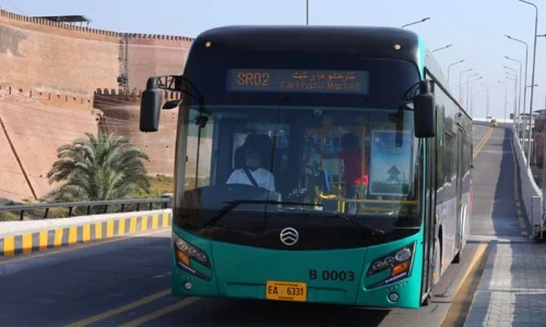 Stone pelting increased on Peshawar&rsquo;s BRT buses
