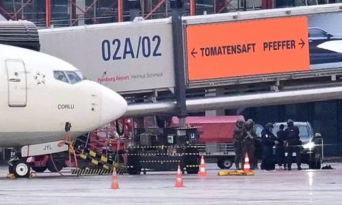 Hamburg airport hostage standoff over, suspect arrested, police say