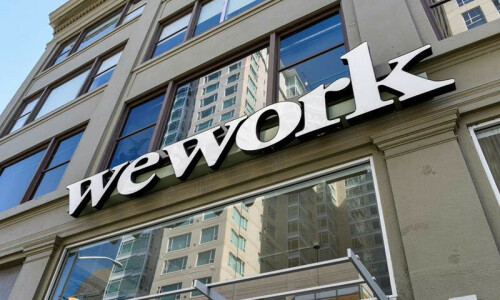 Shared Workspace Giant WeWork Files For Bankruptcy