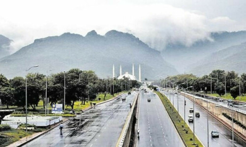 Weather turned cold as rain lashes twin-cities