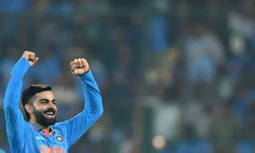 Kohli takes first ODI wicket in nine years at World Cup