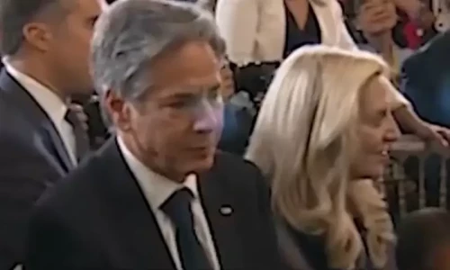 Antony Blinken flinches as President Biden calls his Chinese counterpart &lsquo;dictator&rsquo;