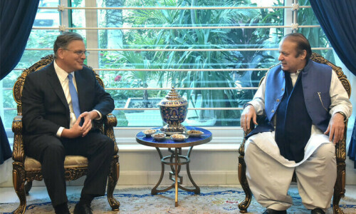 US Ambassador Donald Blome meets Pakistani political leaders
