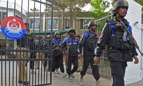 Infrastructure damaged in grenade attack on Quetta police station