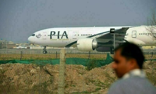 Airplane engine catches fire mid-air on PIA&rsquo;s Medina bound flight