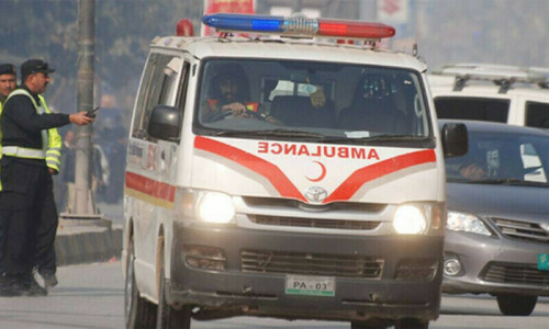 Seven killed in Kandhkot road accident