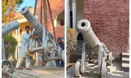 Kot Diji Fort&rsquo;s missing cannons found after decades