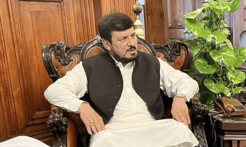 Elections cannot take place if people are dying: KP governor