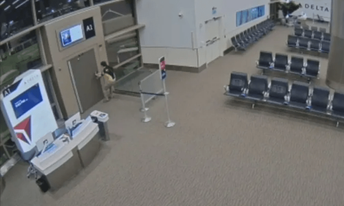 New visuals show final moments of man who died inside plane engine