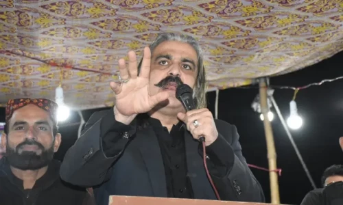 Warrant issued for nominee for KP CM Ali Amin Gandapur