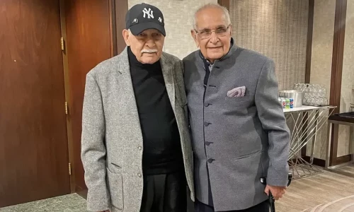 Pakistani man reunites with Indian childhood friend separated in 1947 partition