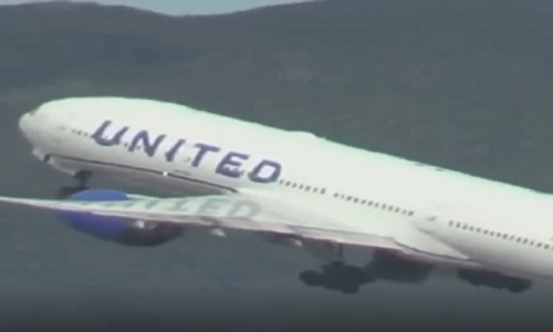 US plane loses tyre immediately after taking off