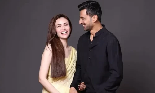 Shoaib Malik, Sana Javed share pictures of Eid celebrations