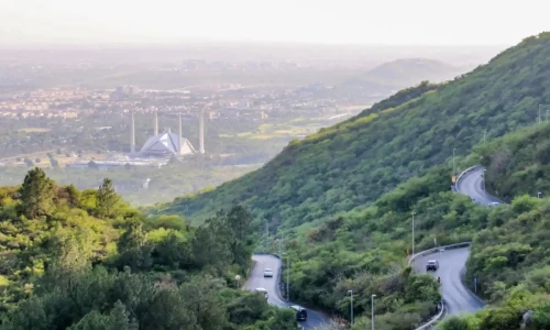 Pollution concerns raised over motorcycle patrolling on Margalla Hills