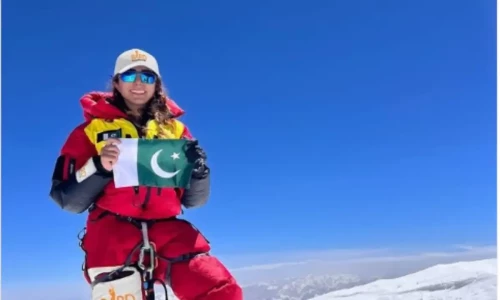 Mountaineer Naila Kiani has three more peaks left to climb