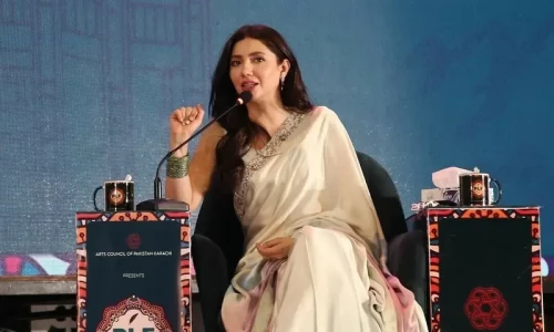 Not OK to throw things on stage, says Mahira after PLF experience