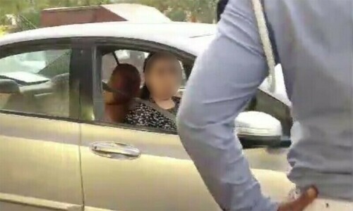 Video of woman shouting profanities at traffic warden goes viral