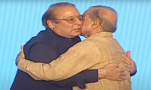 Nawaz hails party supporters after being reelected party president