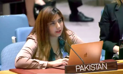 At UN, Pakistan debunks India&rsquo;s claim of Kashmir being its &lsquo;integral&rsquo; part