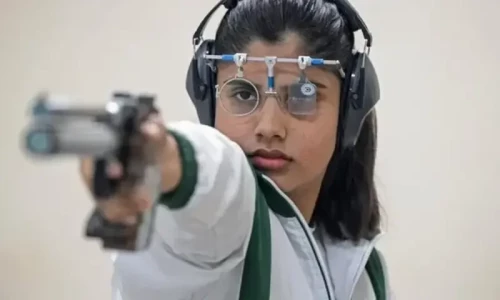 Pakistan&rsquo;s first Olympic markswoman guns for historic medal