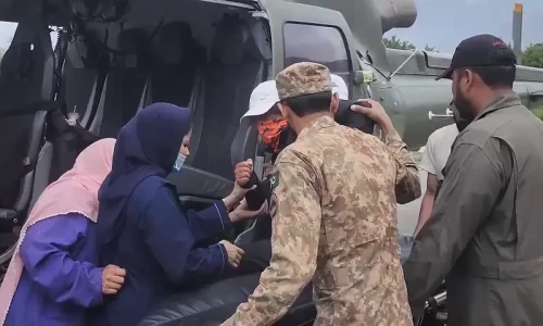 Mountaineer Samina Baig shifted to Skardu