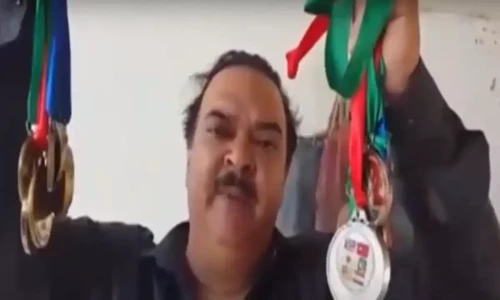 Former Olympian offers to sell kidney to pay electricity bill