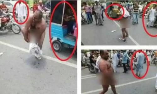 Fact Check: Old photos of man stripping in public falsely linked to rising cost of electricity in Pakistan