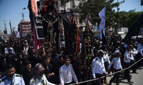 Karachi traffic plan for Muharram 8, 9, and 10