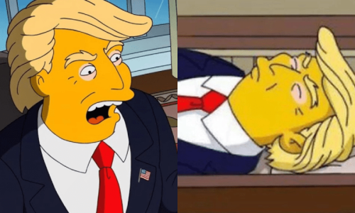 The Simpsons episode &lsquo;screenshots&rsquo; go viral after Donald Trump shooting