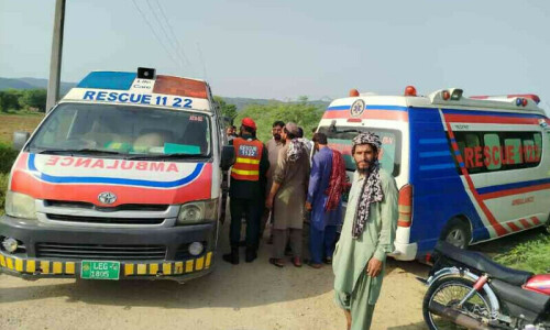 Two children killed, five injured in school van firing in KP