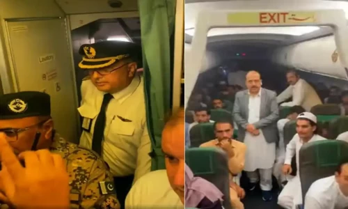 Flight to Peshawar &lsquo;accidentally&rsquo; lands in Karachi