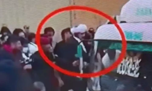 KP CM Gandapur breaks car window in frustration over obstacles to PTI rally